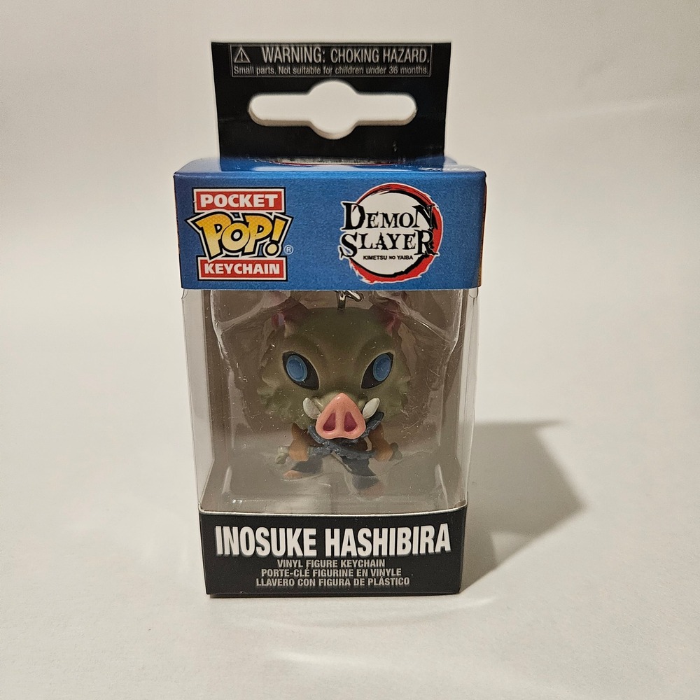 Funko Pocket Pop Keychain Demon Slayer Inosuke Hashibira Vinyl Figure Anime